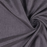 CharcoalMetallic Silver Solid Linen Lame