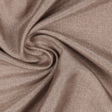 Latte/Metallic Silver Solid Linen Lame
