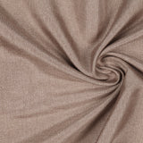 Latte/Metallic Silver Solid Linen Lame