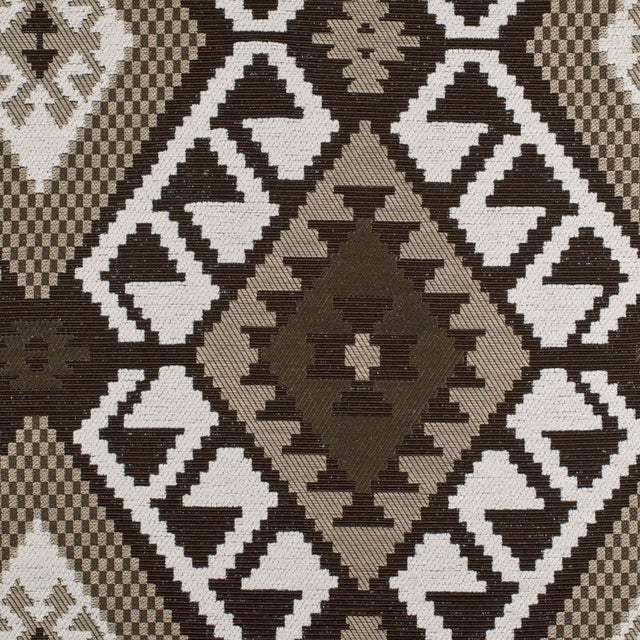 Chocolate/Cream Ikat
