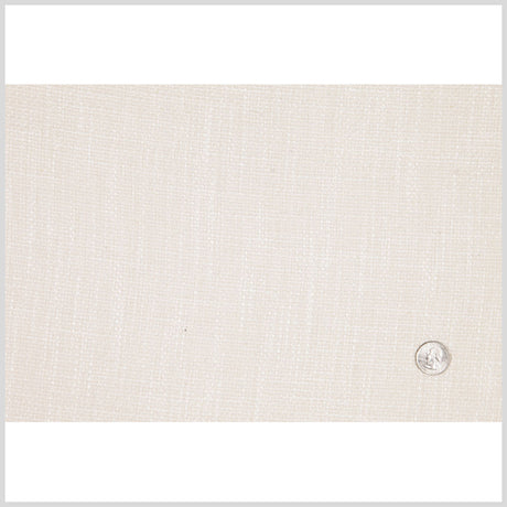 Ivory/Cream Solid Woven Boucle