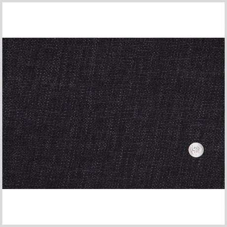 Charcol/Gray Solid Woven Boucle
