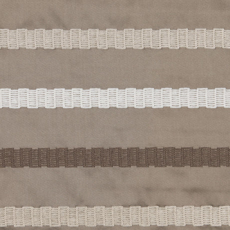 Latte/Beige Stripes Embroidery Stripe
