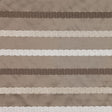Latte/Beige Stripes Embroidery Stripe
