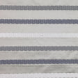 Steel/Blue/White Stripes Embroidery Stripe