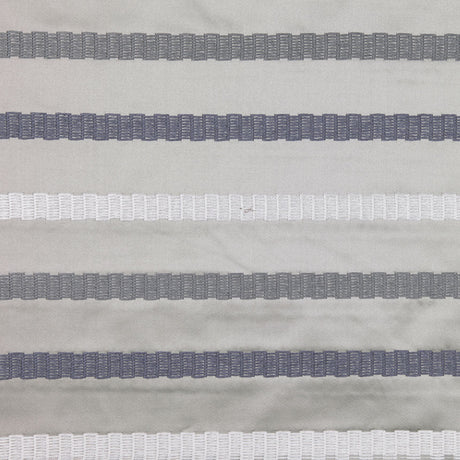 Steel/Blue/White Stripes Embroidery Stripe
