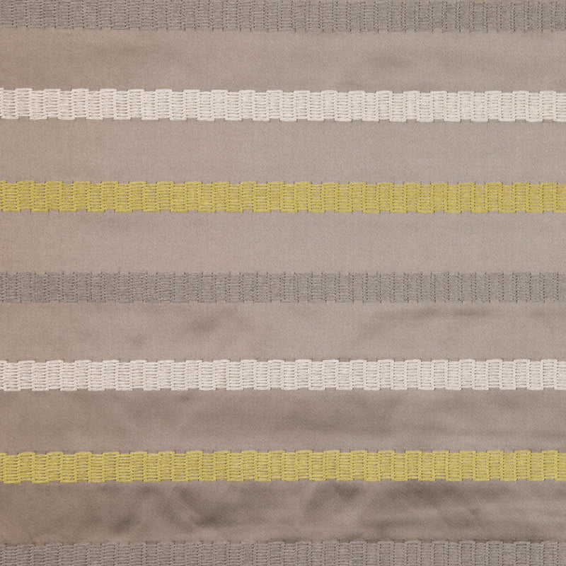Otter/Lime Stripes Embroidery Stripe
