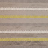 Otter/Lime Stripes Embroidery Stripe