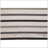 Gold/Black/Gray Stripes Embroidery Stripe