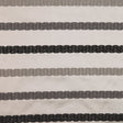 Gold/Black/Gray Stripes Embroidery Stripe
