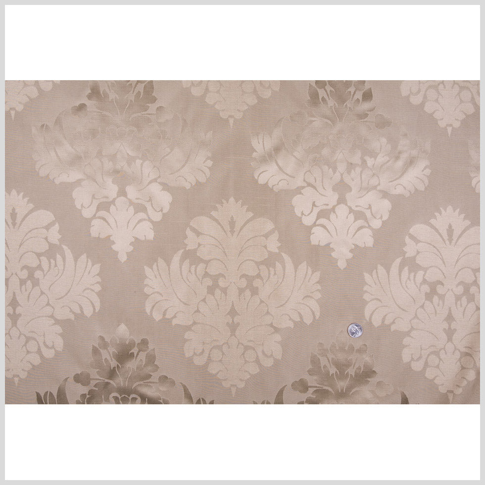 Antique Gold Damask Shantung /Dupioni
