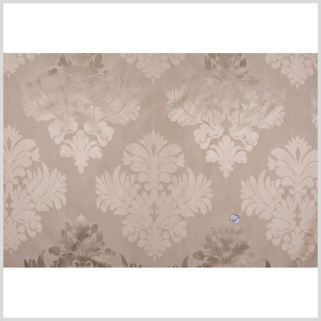 Antique Gold Damask Shantung /Dupioni