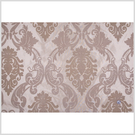 Victorian Gold Damask Shantung /Dupioni
