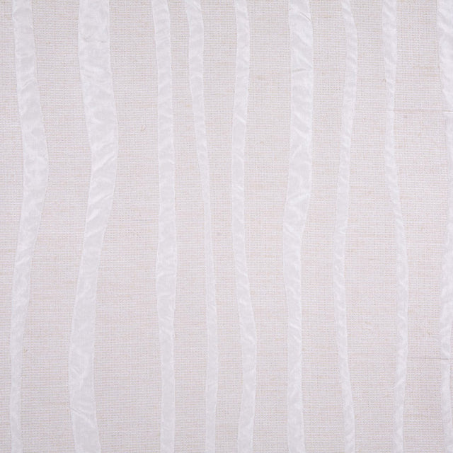 Bright Champagne Stripes Woven
