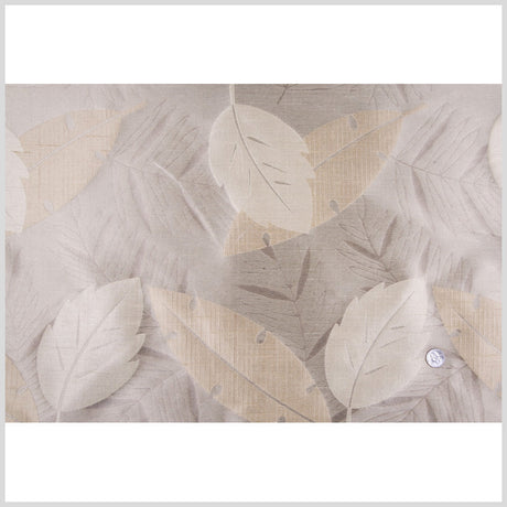Victorian Gold Floral Woven