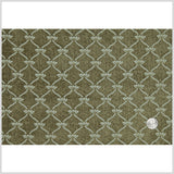 Olive/Mint Classical Chenille