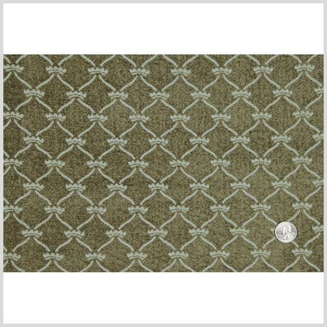 Olive/Mint Classical Chenille
