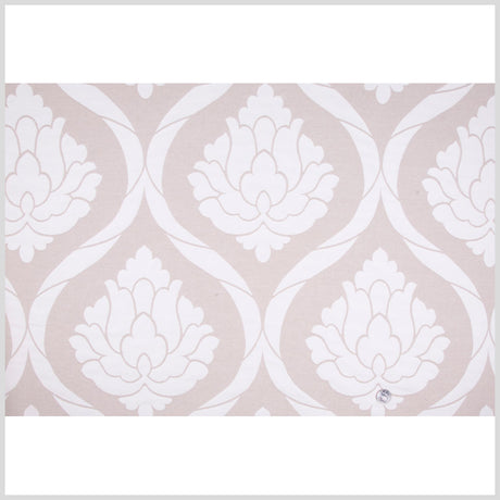 Beige/Natural Damask Woven