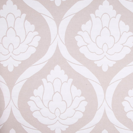 Beige/Natural Damask Woven