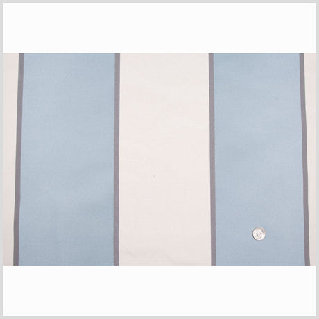 Sky Blue/Natural/Black Stripes Woven