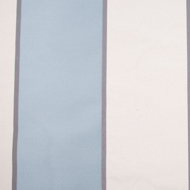 Sky Blue/Natural/Black Stripes Woven
