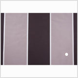 Chocolate/Natural/Black Stripes Woven