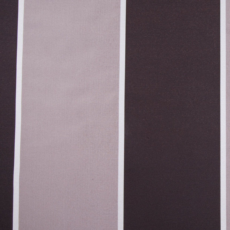 Chocolate/Natural/Black Stripes Woven
