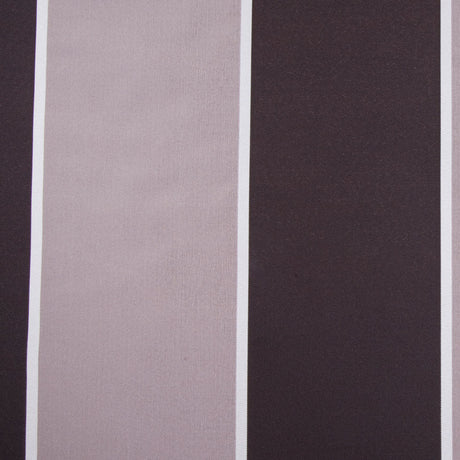 Chocolate/Natural/Black Stripes Woven