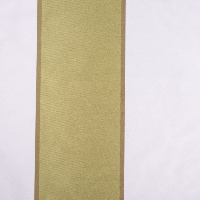 Cotton/Natural/Olive Stripes Woven