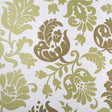 Cotton/Natural/Olive Floral Woven