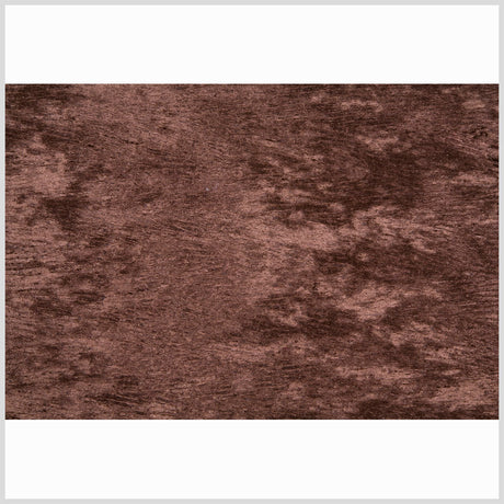 Chocolate Crinkled Velvet