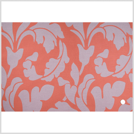 Terracotta/Stone Floral Woven