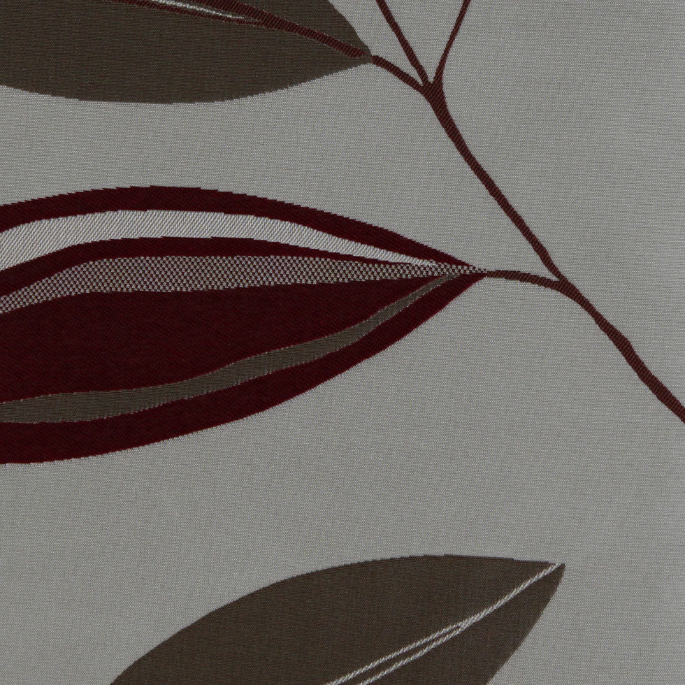 Fuchsia/Natural Floral Woven