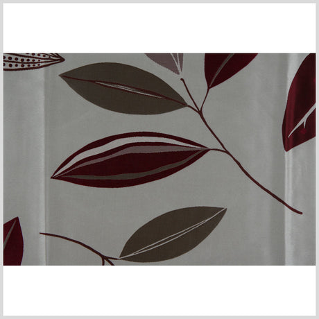 Fuchsia/Natural Floral Woven