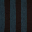 Bluestone/Chocolate Stripes Woven