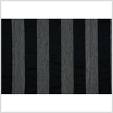 Silver/Black Stripes Woven