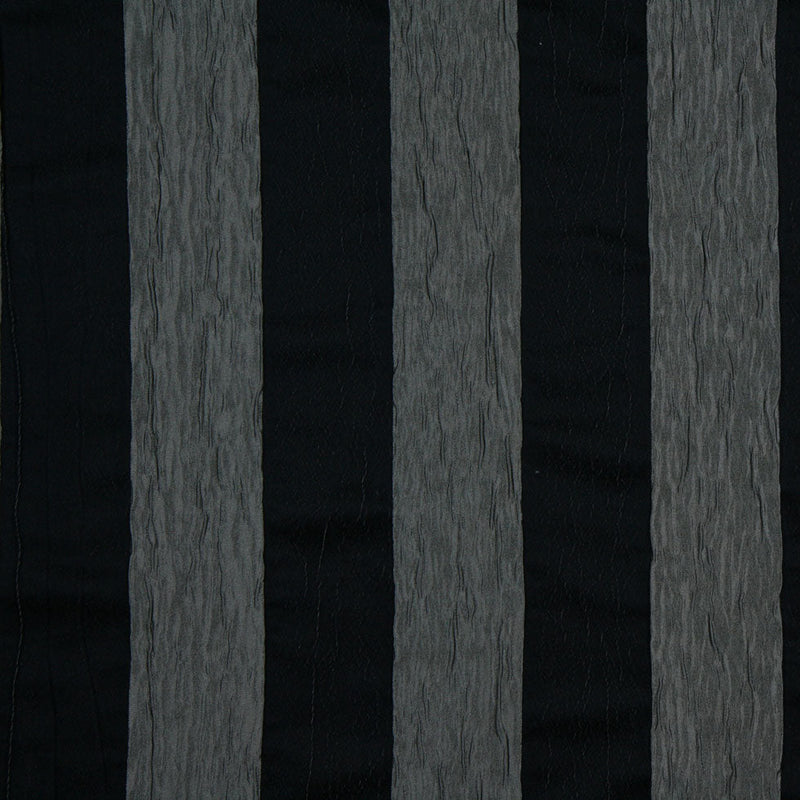 Silver/Black Stripes Woven