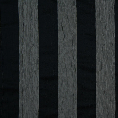 Silver/Black Stripes Woven
