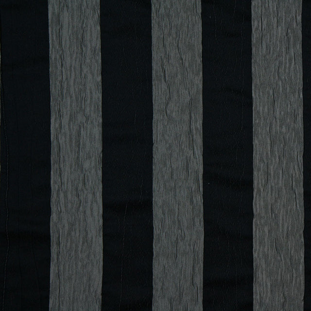 Silver/Black Stripes Woven