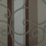 Chocolate/Beige/Taupe/Light Gray Swirls Woven