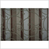 Chocolate/Beige/Taupe/Light Gray Swirls Woven