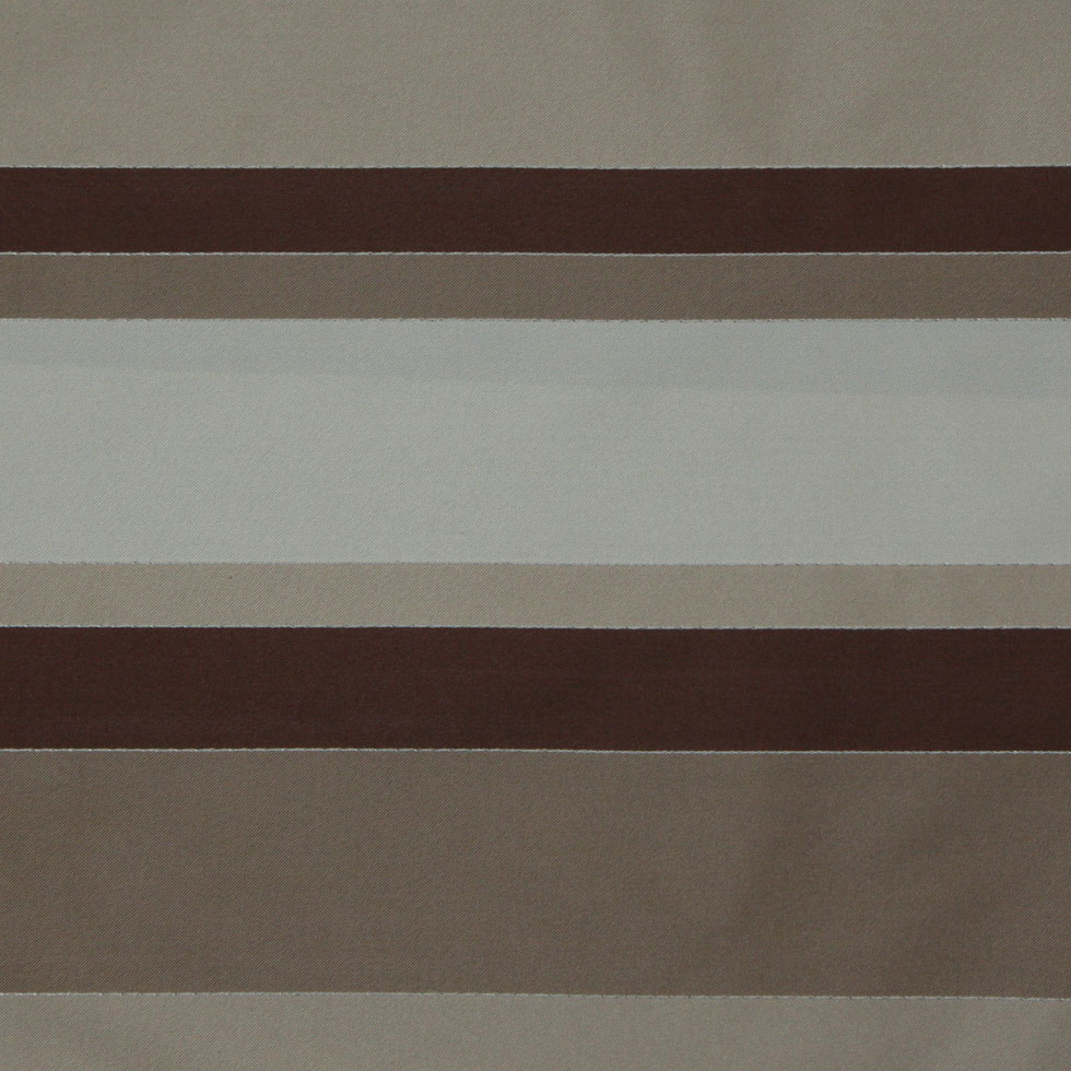 Chocolate/Taupe/khaki/Cream Stripes Woven