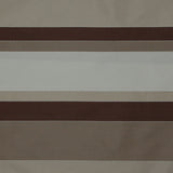 Chocolate/Taupe/khaki/Cream Stripes Woven