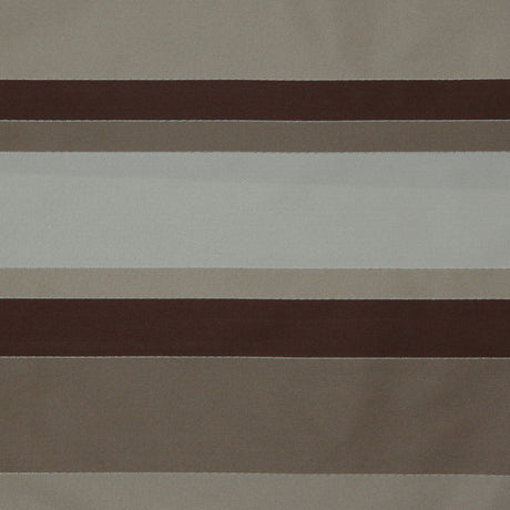 Chocolate/Taupe/khaki/Cream Stripes Woven