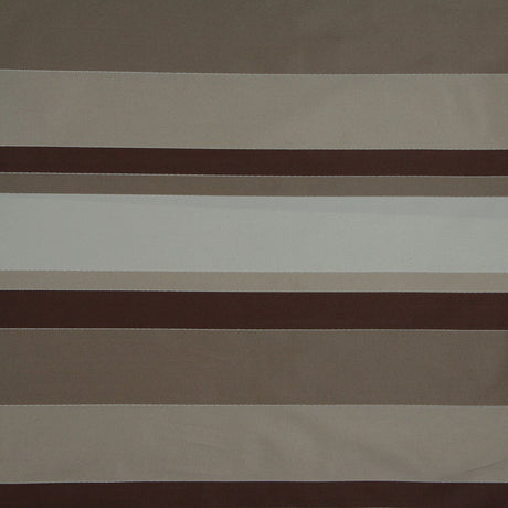 Chocolate/Taupe/khaki/Cream Stripes Woven