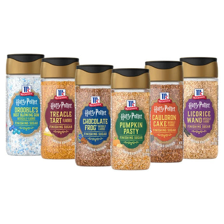 McCormick Harry Potter Finishing Sugars Collection – Limited Edition, 6 Count
