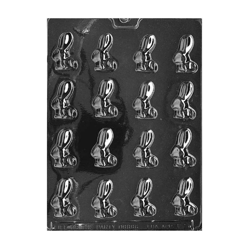 Bite Size Long Eared Bunny Chocolate Mold
