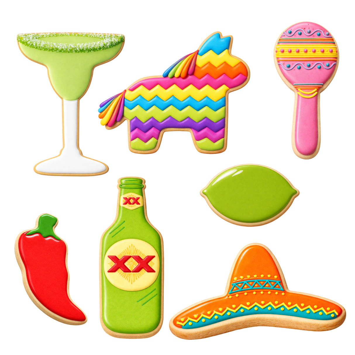 Fiesta Cookie Cutter 7 Pc Set HS0434