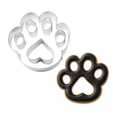 Paw Print Cookie Cutter 6 Pc Kit / Set HS0460