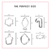 Christmas Sweets Candy Cookie Cutter 6 Pc Set HS0516